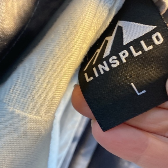 COPY - LINPLLO Mens Tie Dye Pullover Hoodie Size L New Draw String Included - Picture 8 of 10